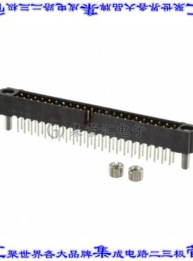 M80-5114422 针座连接器44POS接头2排2mm公形插针通孔直针镀金