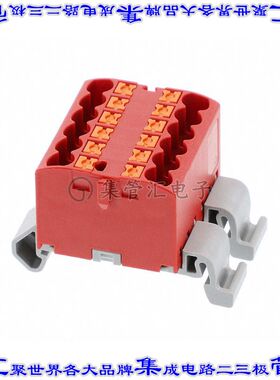 3273158 接线板专用连接器12POS中等31.2mm红色