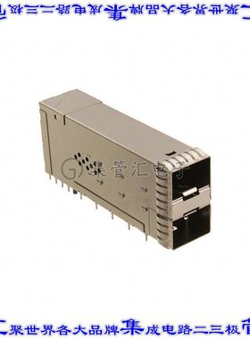 2-2349202-0 插拔式连接器40(20x2)插座成组(2x1)zSFP+通孔直角压