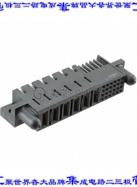 51761-10002406ABLF 背板连接器30POS插座母插口4排2.54mm板边缘
