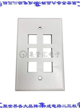 N042AB-006-IVM 接插件连接器SAFE-IT 6-PORT SINGLE-GANG KEYST