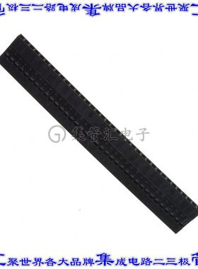 65039-001LF 矩形连接器外壳36POS插座2.54mm母形插口黑色自由悬