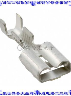 5-160667-2 快速连接器端子母头6.35mm压接15.5-20AWG