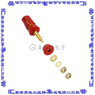 HEX 1138859 POST BIND RED 接插件连接器CONN