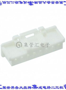 5023510800 矩形连接器外壳8POS插座2mm母形插口天然色自由悬挂