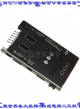 101-00306-82 接插件连接器CONN SIM CARD PUSH-PUSH R/A SMD