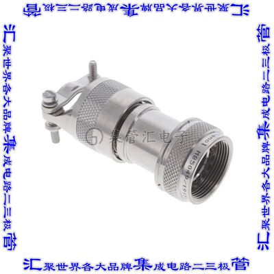 M85049/1915N04 接插件连接器CONN BACKSH W/CLMP SZ15 D SIL