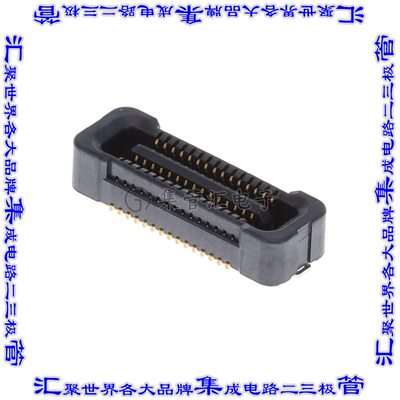 245655030400829+T 板对板连接器30POS插座浮动2排0.5mm表贴SMD镀