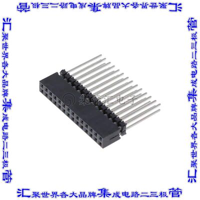 ESQT-114-02-M-D-340 针座连接器28POS插座2排2mm叉状通孔直针镀