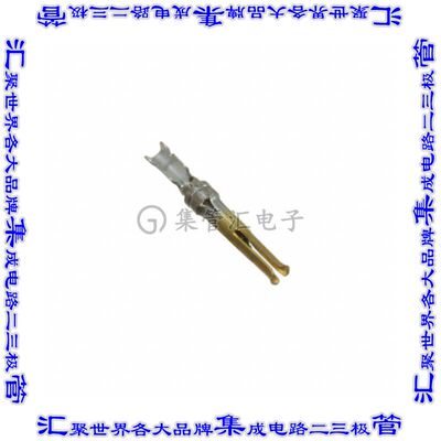 166292-1 连接器触点触头母形插口24-28AWG压接镀金