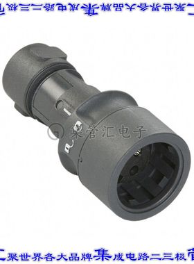 PXP6010/03S/ST/0507 圆形连接器3(2电源+PE)插座母插口螺钉镍自