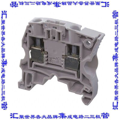 1SNK508010R0000 端子块连接器2POS馈通式8.0mm灰色6-24AWG