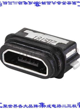 UJ2-MIBH-3-MSMT-TR-67 连接器USB-微B型插座5POS USB 2.0表面贴