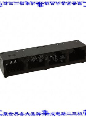 RJSSE-5080-04 接插件连接器CONN MOD JACK 8P8C R/A UNSHLD