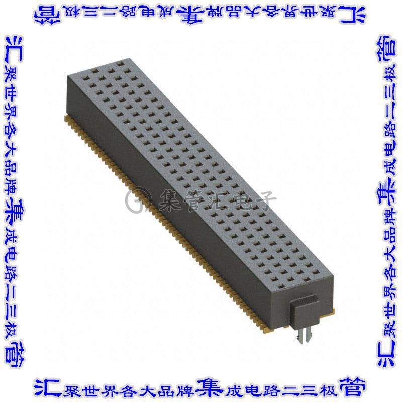 SOLC-130-02-S-Q-LC 针座连接器120POS插座4排1.27mm叉状表贴SMD