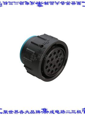 AHDP06-24-16SR-SRA 圆形连接器16POS插头外壳用于母插口黑色自由