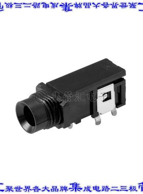 MJ-63022A 接插件连接器AUDIO JACK, 6.35 MM, HORIZONTAL,
