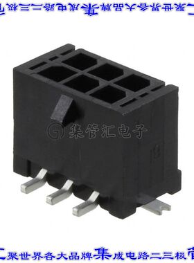 662006231822 针座连接器6POS接头2排3mm公形插针表贴SMD锡