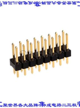 10129381-916001BLF 针座连接器16POS可切割2排2.54mm公形插针通