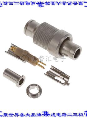 FVB.00.303.NLAE24 圆形连接器3POS插头公引脚焊杯镀金自由悬挂