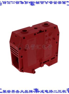 1SNK526062R0000 端子块连接器2POS馈通式26.0mm红色4/0-2AWG