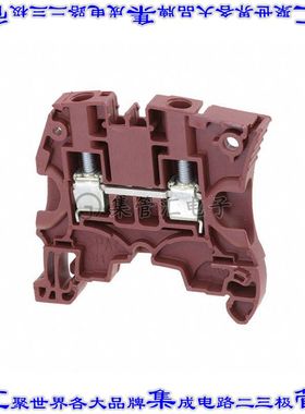 1SNK506064R0000 端子块连接器2POS馈通式6.0mm棕色10-24AWG