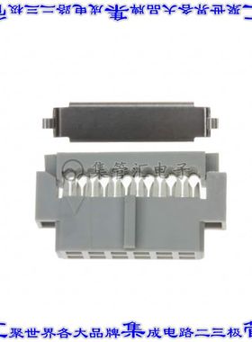 152212-0113-GB 矩形连接器12POS插座2排2mm母插口灰色IDC镀金自
