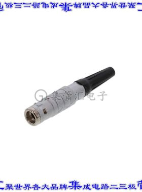 FLKC-06FGMS-GCP-213 圆形连接器6POS插头公引脚焊杯镀金自由悬挂