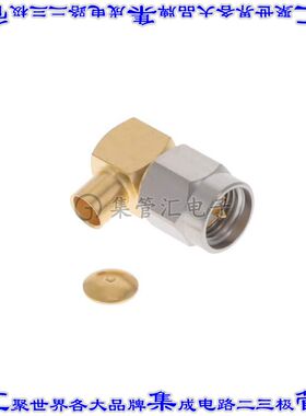 R125154002 同轴连接器SMA插头公引脚焊接50欧姆自由悬挂直角