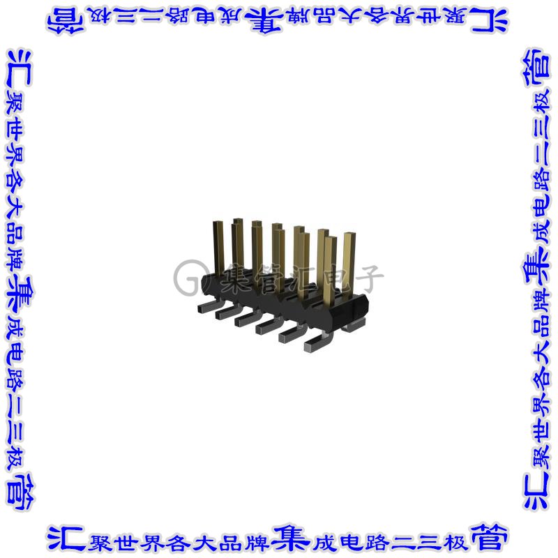 57202-G54-05ALF 针座连接器10POS接头2排2mm公形插针表贴SMD镀金