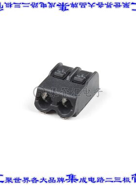 PRT-16538 连接器2POS单条导线4mm表面贴装直角插入式18-24AWG黑