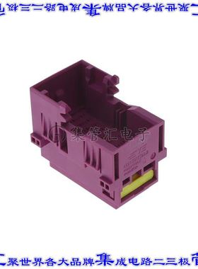 2377783-2 矩形连接器外壳36POS插头4排公形引脚紫色自由悬挂