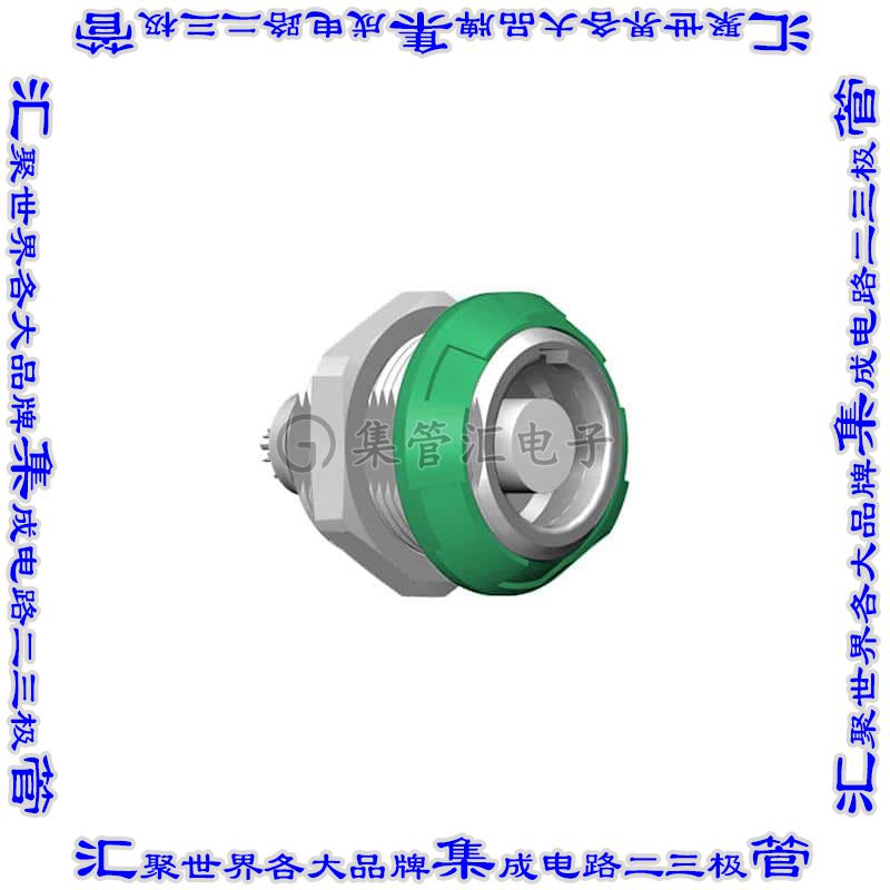 G51MC7-P05LJG0-0050 圆形连接器5POS插座母插口焊杯镀金面板安装