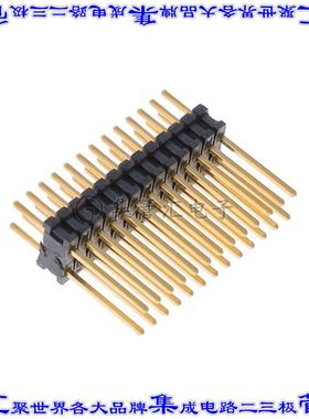 HTMS-113-53-G-D 针座连接器26POS接头2排1.27mm公形插针通孔直针