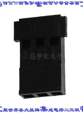 67954-002LF 矩形连接器外壳3POS插座2.54mm母形插口黑色自由悬挂