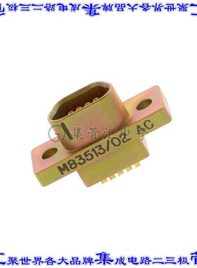 M83513/02-AN 连接器9POS插座母插口2排D-TYPE型面板安装