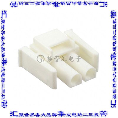 770031-1 矩形连接器外壳2POS插头白色自由悬挂