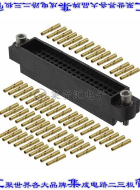 M83-LFD1F2N60-0000-000 矩形连接器60POS插座3排2mm母插口黑色压