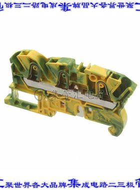1SNK706151R0000 端子块连接器3POS接地地面6.0mm绿色黄色10-26AW