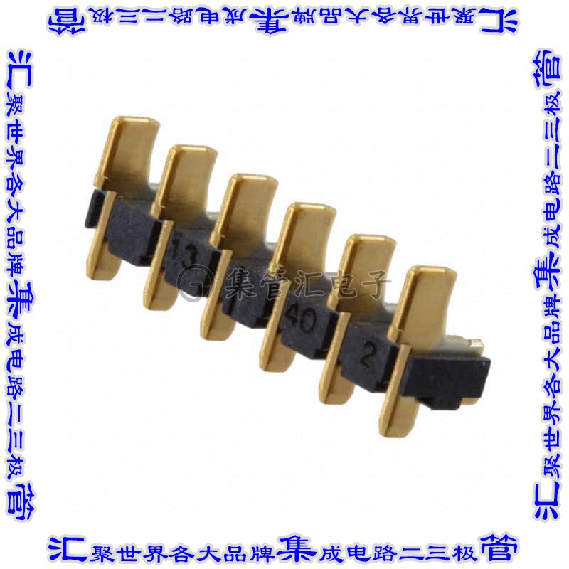 1932870-2 接插件连接器FBIS-II PLUG ASSY 6 POS, 1.27UM