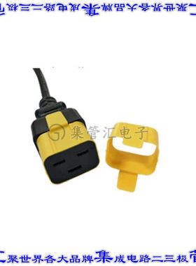 C19-SLEEVE-BLKR(R) 连接器配件 插入保留套 - C19