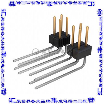PBC16DBEN 针座连接器32POS分离式2排2.54mm公形插针通孔直角镀金