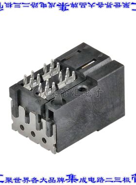 783472004 0783472004背板连接器4POS接头公型刀片2排板边缘通孔