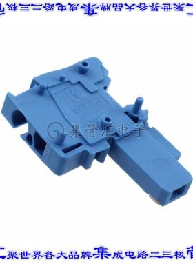 3041095 端子块连接器1POS插头母插口蓝色自由悬挂