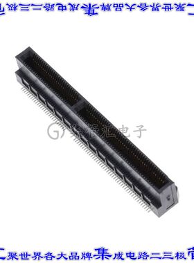 MEC6-170-02-L-DV-A-K 卡边缘连接器140POS母头2排0.64mm黑色镀金