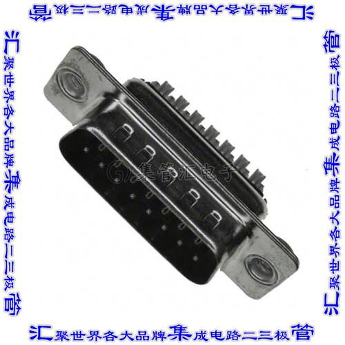 FCE17-A15PM-450 连接器15POS插头公引脚2排D-Sub自由悬挂