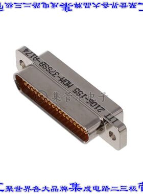 MDM-37SSB-A174 连接器37POS插座母插口2排D-TYPE型面板安装