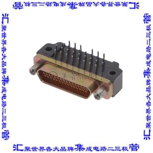 连接器31POS插座母插口2排D MDM 31SCBRP L61 通孔 TYPE型面板安装