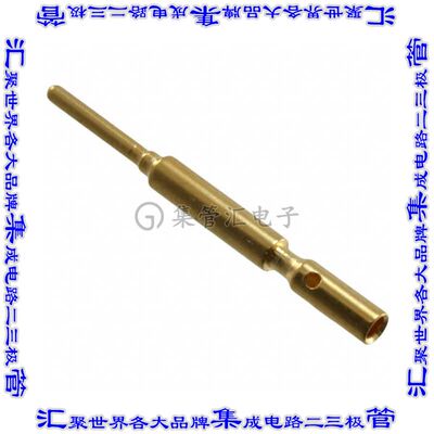 SC000035 连接器触点触头引脚18-22AWG压接镀金