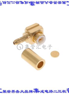 R223181000 同轴连接器MMBX插头公引脚压接50欧姆自由悬挂直角